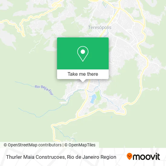 Thurler Maia Construcoes map