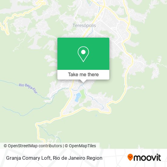 Granja Comary Loft map