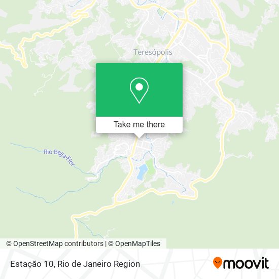 Estação 10 map