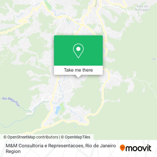M&M Consultoria e Representacoes map