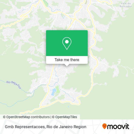 Gmb Representacoes map