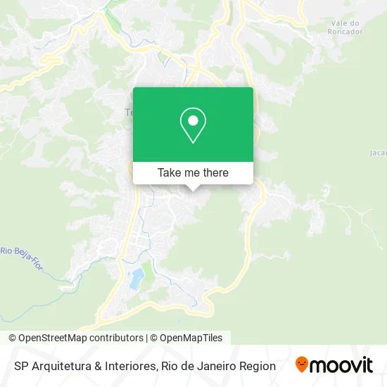 SP Arquitetura & Interiores map