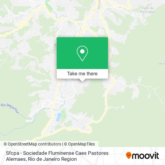 Sfcpa - Sociedade Fluminense Caes Pastores Alemaes map