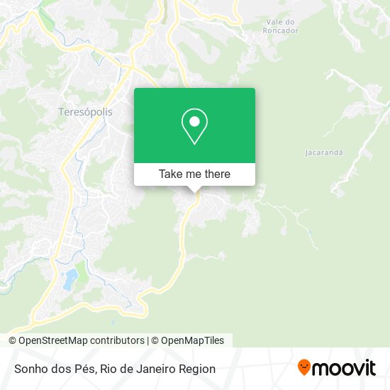 Sonho dos Pés map