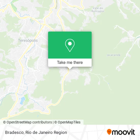 Bradesco map