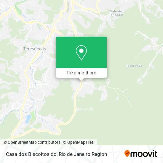 Casa dos Biscoitos do map