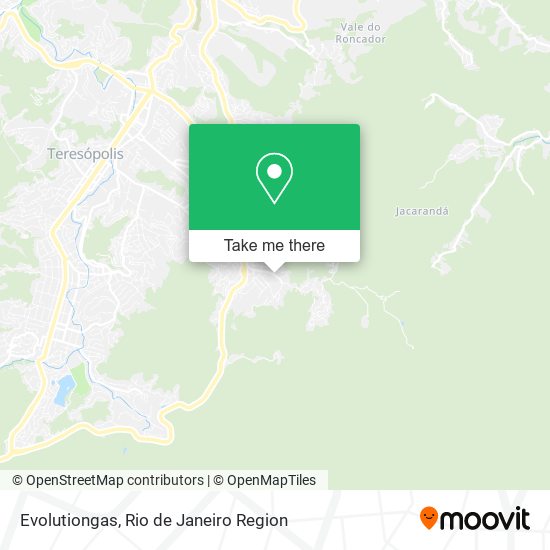 Evolutiongas map