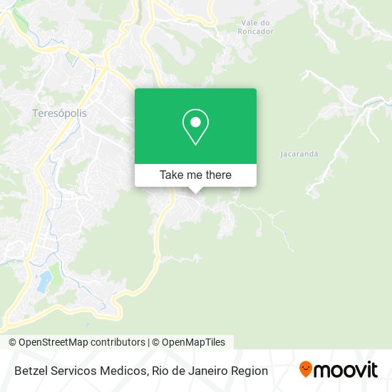 Betzel Servicos Medicos map