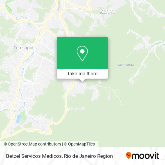 Betzel Servicos Medicos map