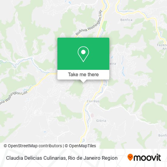 Claudia Delicias Culinarias map