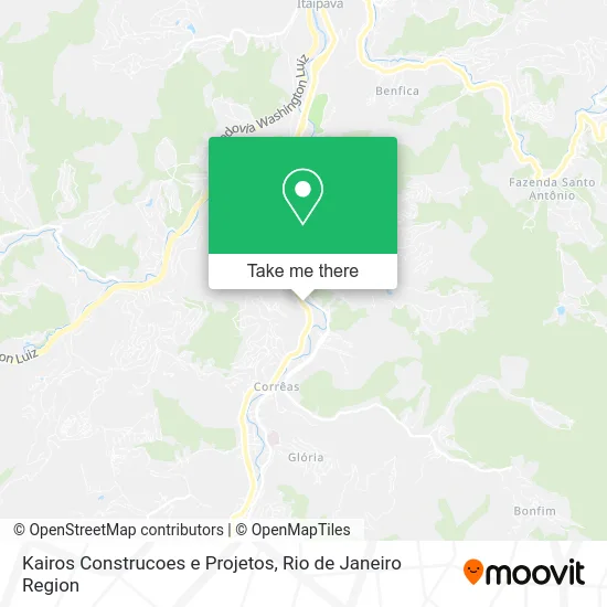 Kairos Construcoes e Projetos map