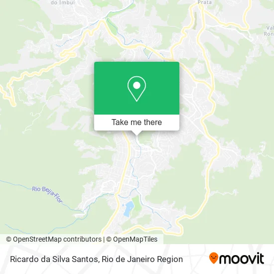 Ricardo da Silva Santos map