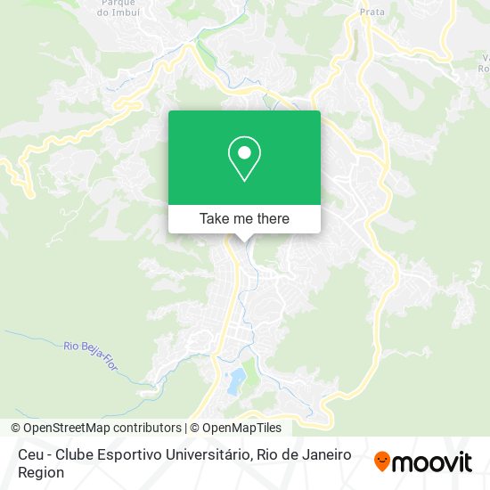 Ceu - Clube Esportivo Universitário map