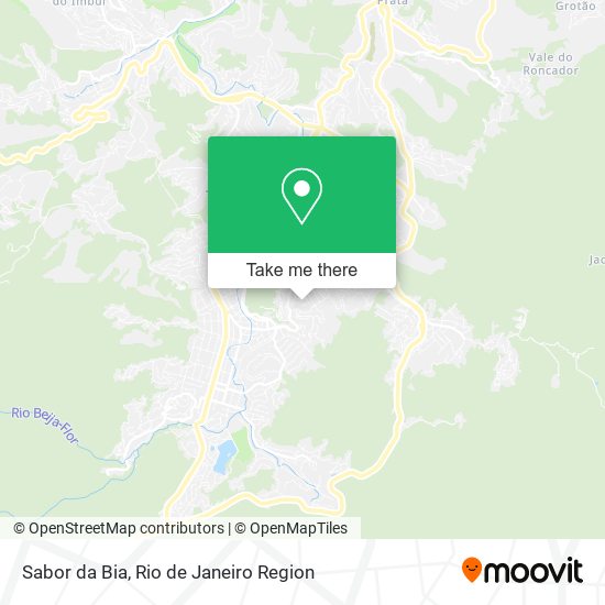 Sabor da Bia map