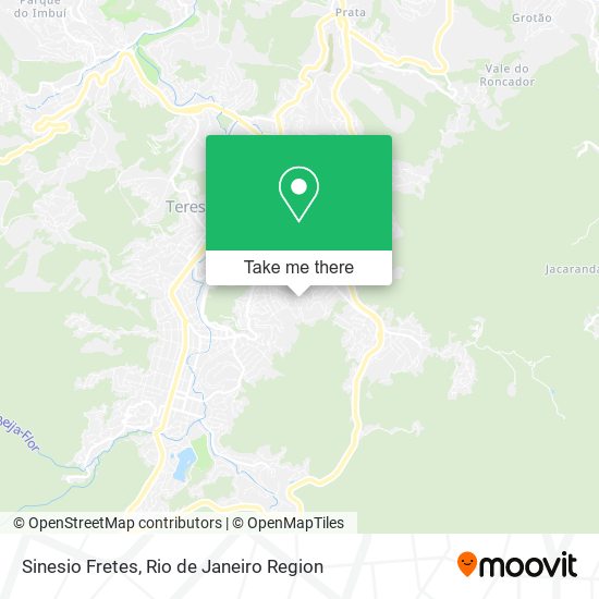 Sinesio Fretes map