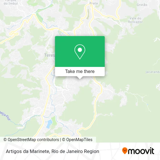 Artigos da Marinete map