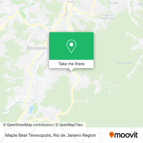 Maple Bear Teresopolis map