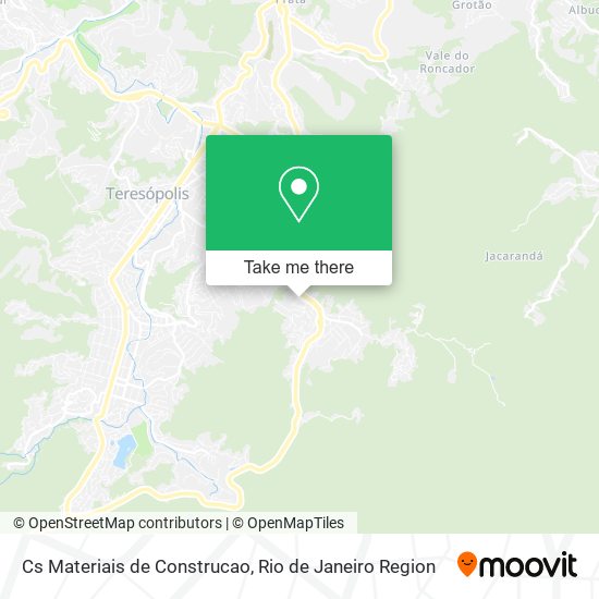 Cs Materiais de Construcao map