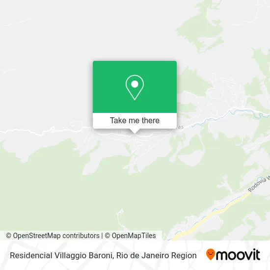 Residencial Villaggio Baroni map