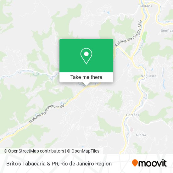 Brito's Tabacaria & PR map