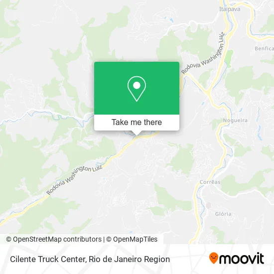 Cilente Truck Center map