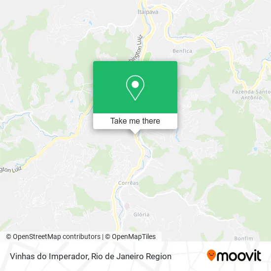 Vinhas do Imperador map