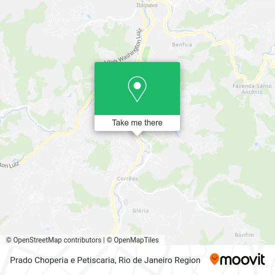 Prado Choperia e Petiscaria map