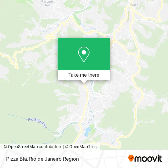 Pizza Bla map
