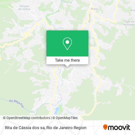 Rita de Cássia dos sa map