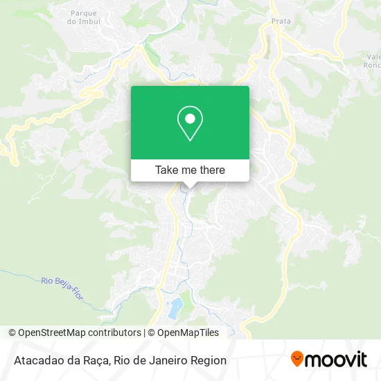Atacadao da Raça map