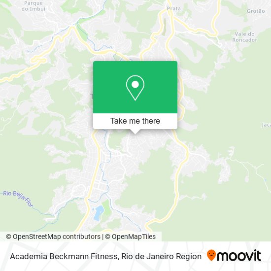 Academia Beckmann Fitness map