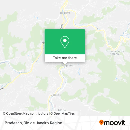 Bradesco map
