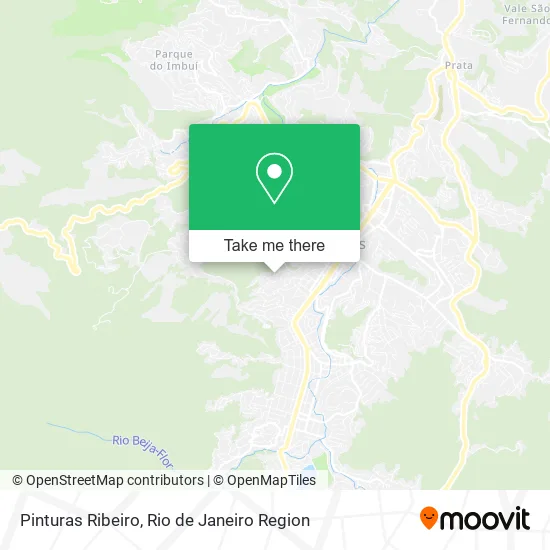 Pinturas Ribeiro map