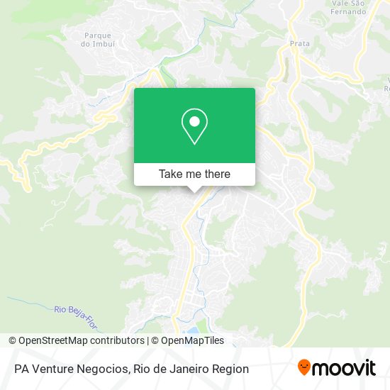 PA Venture Negocios map