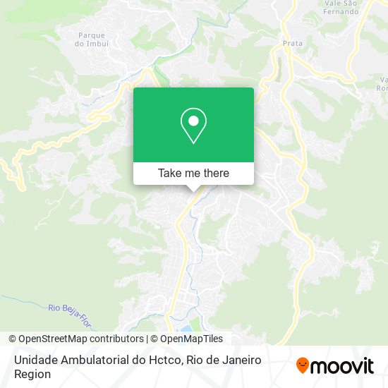 Unidade Ambulatorial do Hctco map