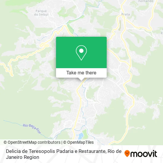 Delicia de Teresopolis Padaria e Restaurante map