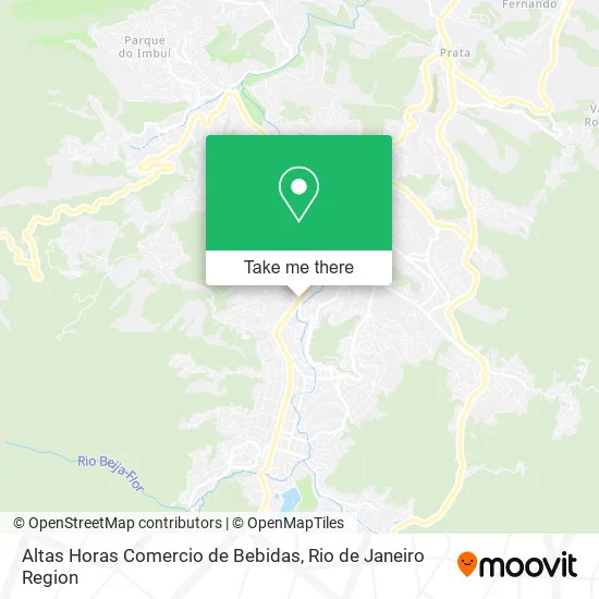 Altas Horas Comercio de Bebidas map