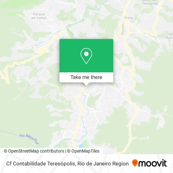 Cf Contabilidade Teresópolis map