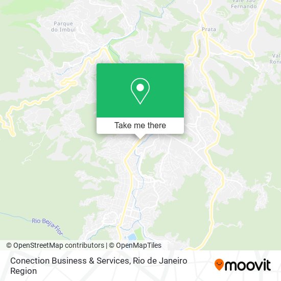 Conection Business & Services map