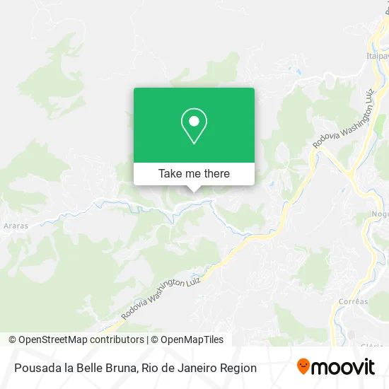 Pousada la Belle Bruna map