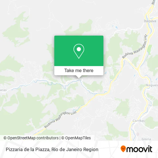 Pizzaria de la Piazza map