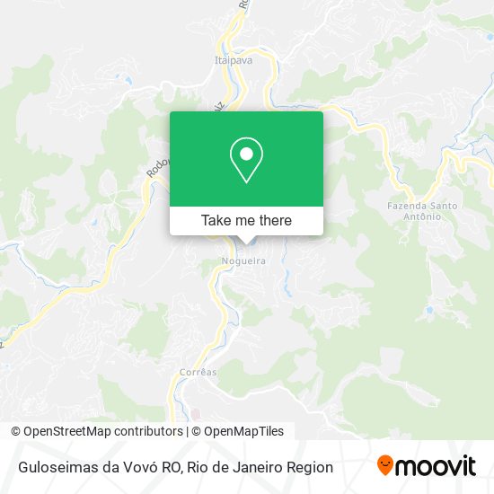 Guloseimas da Vovó RO map