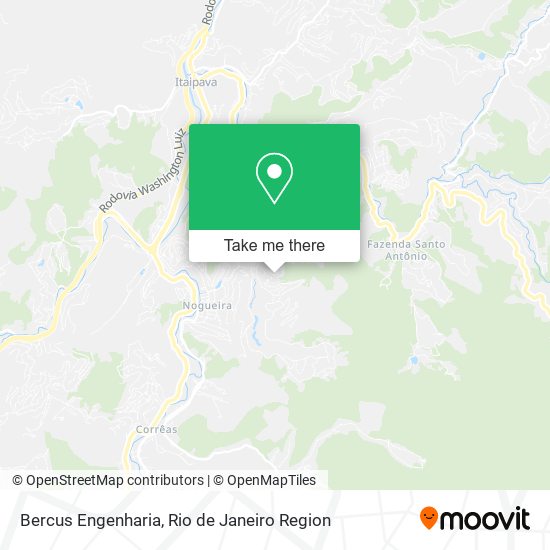 Bercus Engenharia map