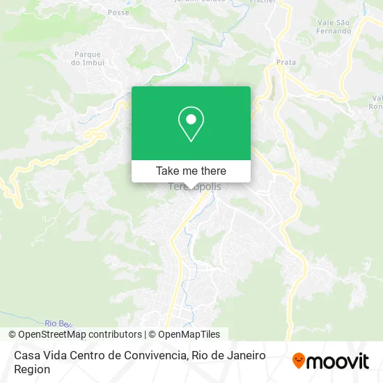 Casa Vida Centro de Convivencia map