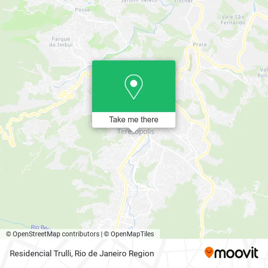Residencial Trulli map