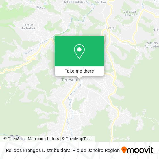 Rei dos Frangos Distribuidora map