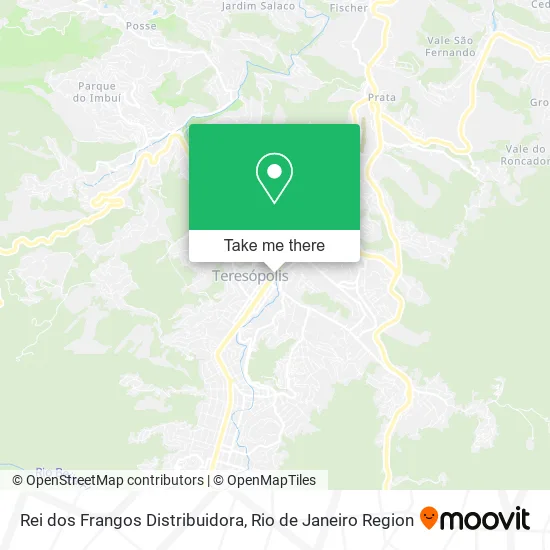 Rei dos Frangos Distribuidora map