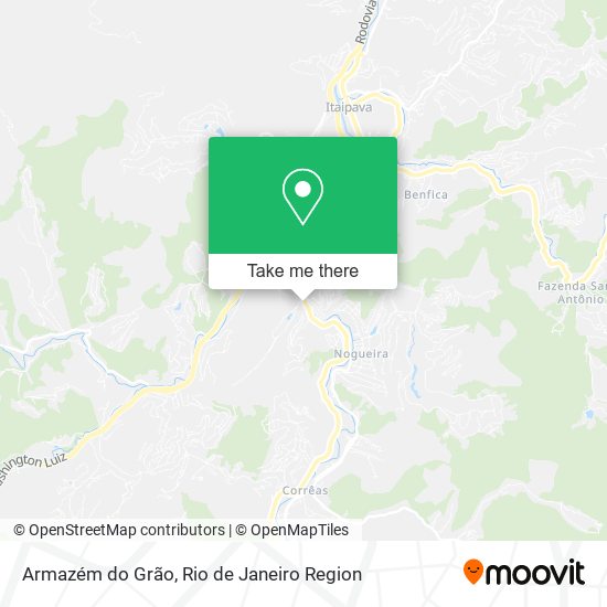 Armazém do Grão map