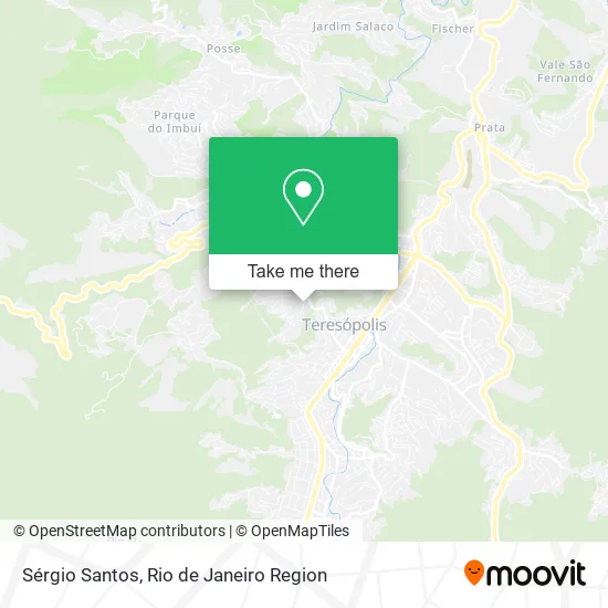Sérgio Santos map