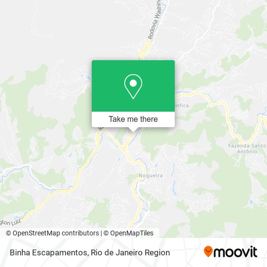 Binha Escapamentos map